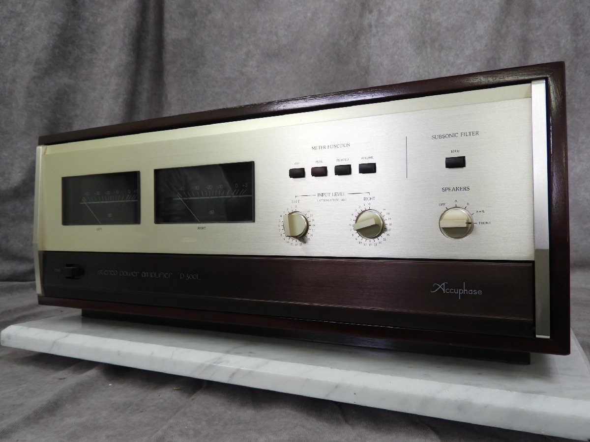 ☆ Accuphase アキュフェーズ パワーアンプ P-300L 箱付き☆中古☆_画像3