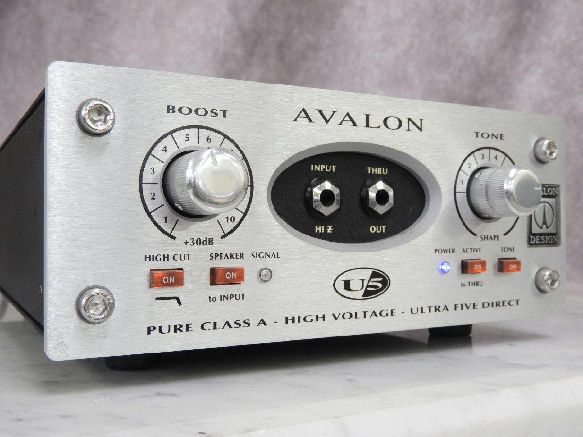 ☆ AVALON DESIGN アバロンデザイン U5 PURE CLASS A - HIGH VOLTAGE ☆ AVALON DESIGN アバロンデザイン U5 PURE CLASS A - HIGH VOLTAGE