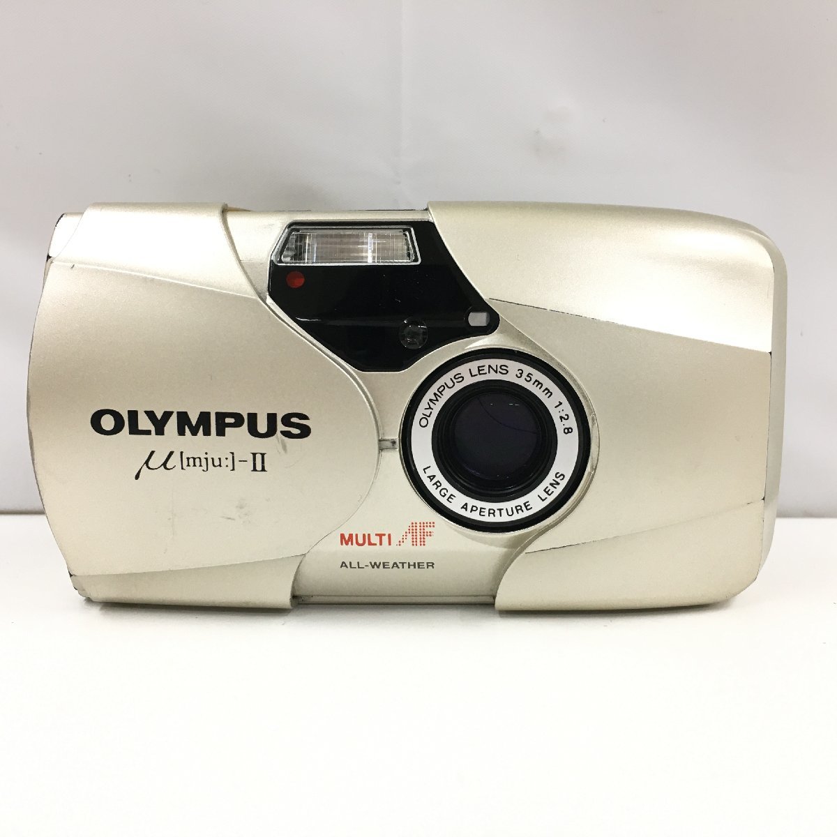 f160*80 【可動品】 Olympus μ II コールト　フィルムカメラ_画像2