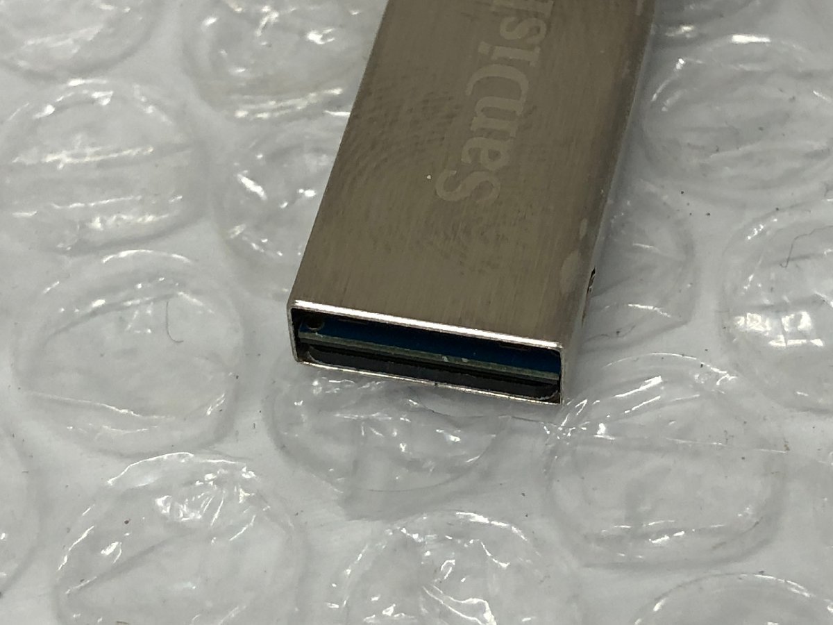 k281□ 【やや傷汚れ有】 動作未検品 Sandisk サンディスク USBメモリ フラッシュドライブ iXpand Slim 64GB_画像3