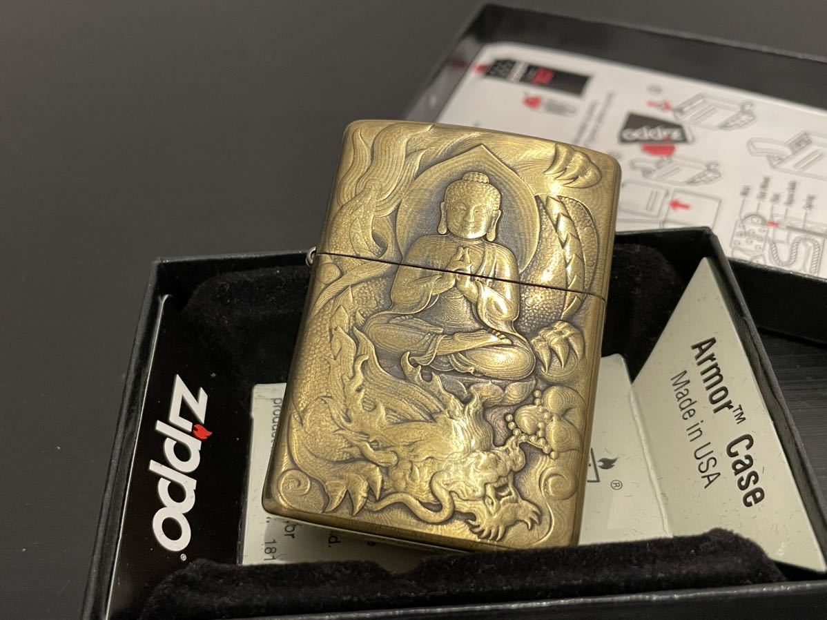 1円 ZIPPO 仏 ジッポ Zippoオイルライター真鍮製 美品 喫煙グッズ ジッポライター _画像1