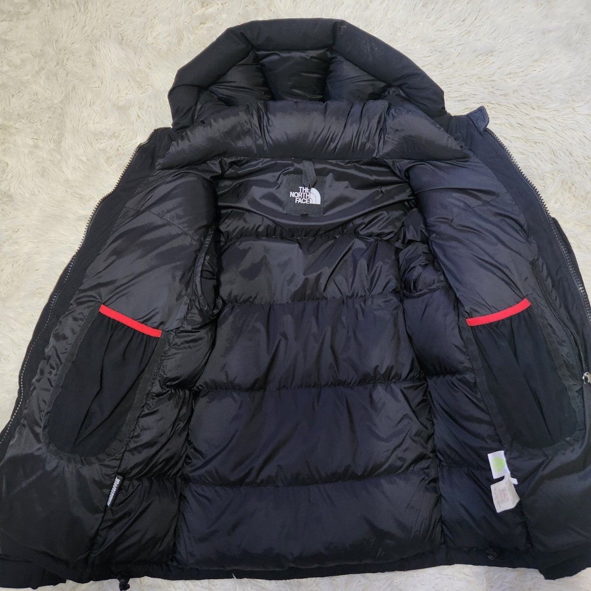 美品 ノースフェイス【超人気 バルトロ ブラック 肉厚 サイズ M相当】THE NORTHFACE バルトロライト ダウンジャケット 黒 ゴールドウィン_画像8