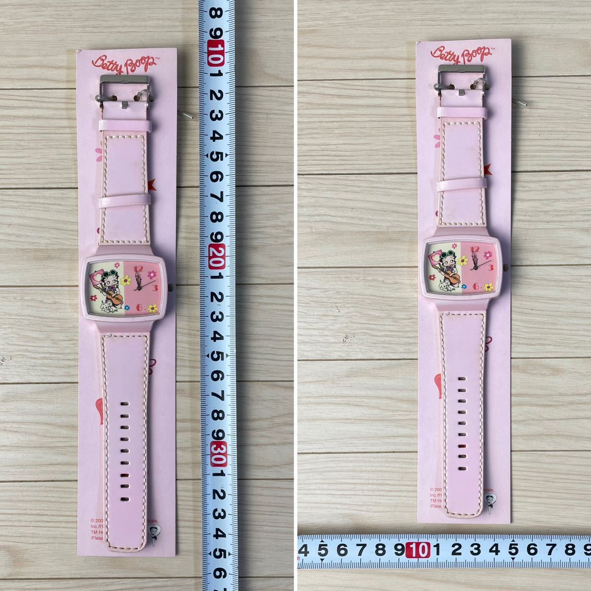 BettyBoopbetib-pbeti Chan wristwatch 3 hands wristwatch Vintage clock beti Chan present condition goods 