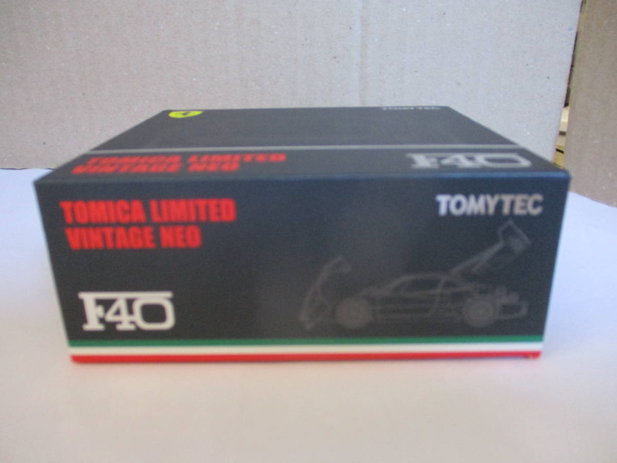 トミカ リミテッド ヴィンテージ ネオ フェラーリ F40 ブラック 1/64 TOMICA FERRARI_画像2