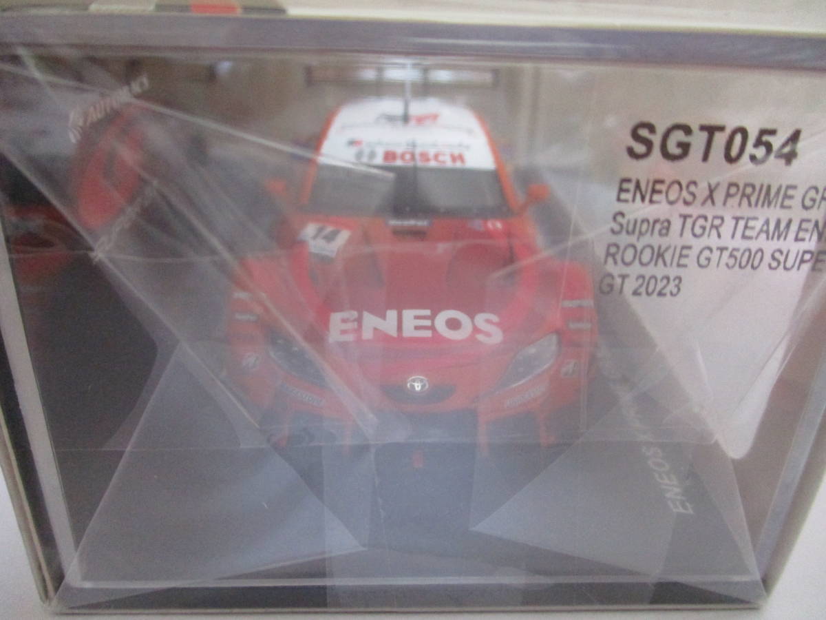 SPARK エネオス X プライム GR スープラ TGR TEAM ENEOS ROOKIE GT500 スーパーGT 2023 #14 大嶋和也 山下健太 1/43 SGT054 SUPRA SUPERGT_画像3