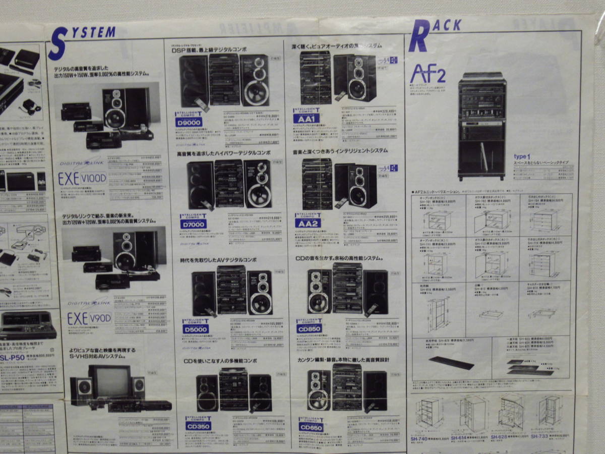テクニクス/Technics/オールステレオカタログ/総合カタログ/昭和63年/1988年5月/DAT デッキ アンプ CDプレーヤー スピーカー チューナー_画像10