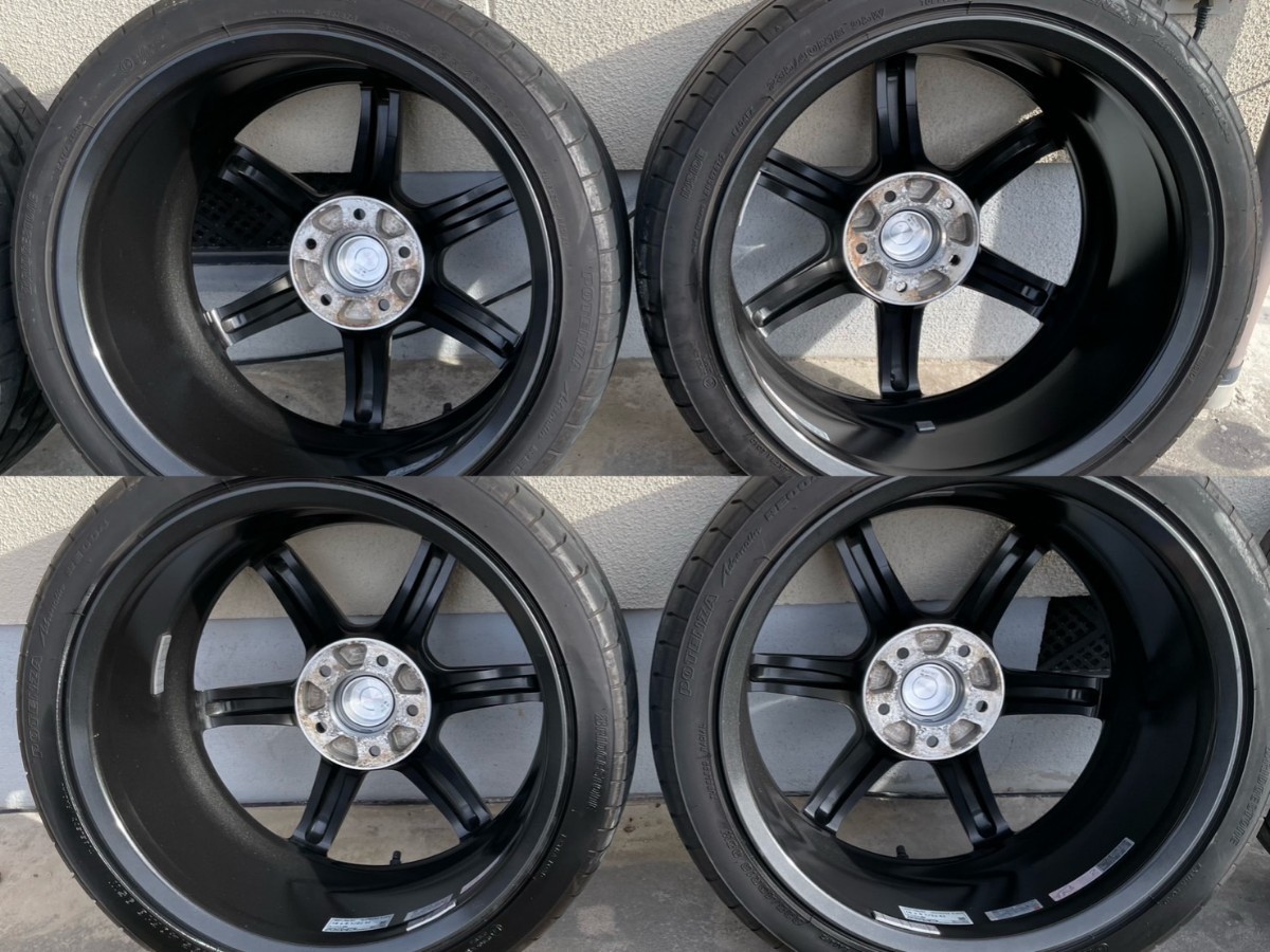 RAYS　volkracing te37 saga s−plus　8.5j+42 5h pcd114.3 美品　ce28　鍛造_画像2