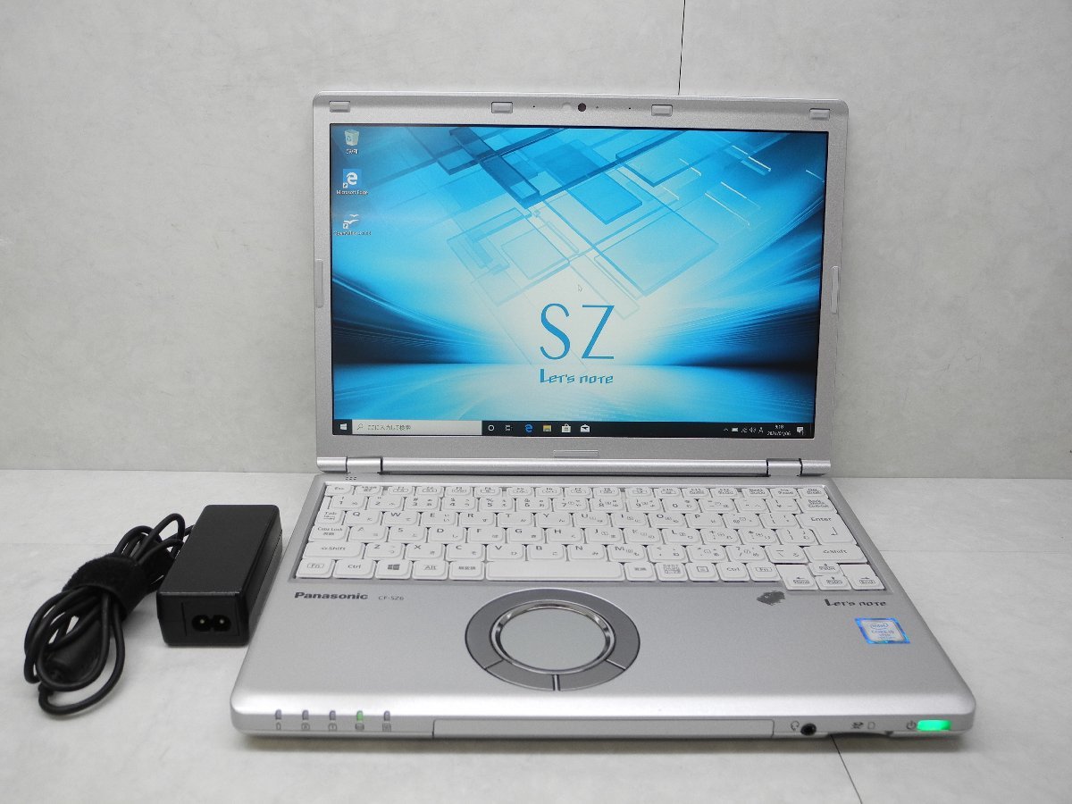 ☆1円☆第7世代☆CF-SZ6RDYVS☆累積6820☆高解像度1920×1200☆Core i5 2.60GHz/8GB/SSD256GB/無線/Bluetooth/カメラ/Office/DtoD領域☆_画像1