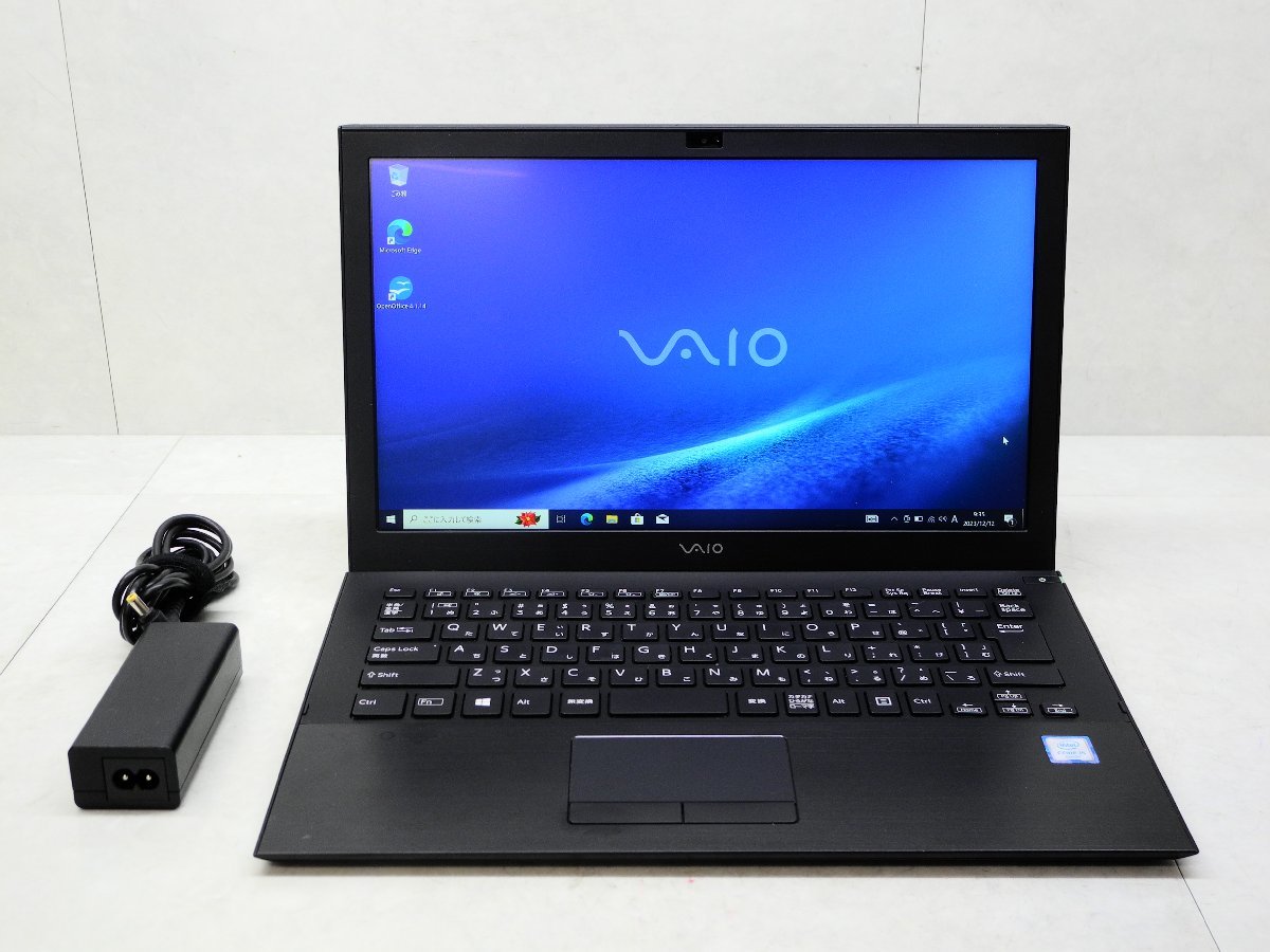 ☆1円☆第6世代☆VAIO☆VJPB11C11N☆高解像度1920x1080☆Core i5 2.30GHz/8GB/SSD128GB/無線/Bluetooth/カメラ/Office/Windows 10 Pro☆_画像1