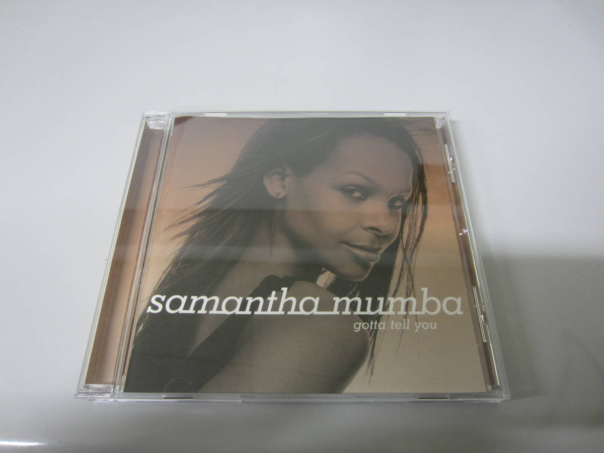 Samantha Mumba/サマンサ・マンバ/Gotta Tell You 国内盤帯無CD ファンク R&B ソウル _画像1