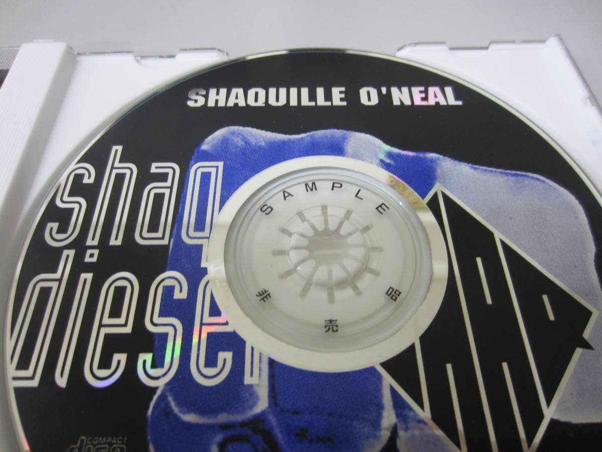 訳有 Shaquille O'Neal/シャキール・オニール/Shaq Diesel 国内盤帯付CD ヒップホップ ラップ NBAスーパースター_画像4