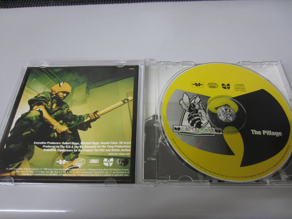 CAPPADONNA/カパドナ/The Pillage US盤CD ハードコア ヒップホップ ラップ Wu Tang Clanの画像2