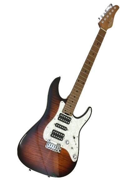 シェクター SCHECTER SD-2-24-AL-VTR-FM/RM 2021年製 エレキギター 中古美品※現状販売品_画像2