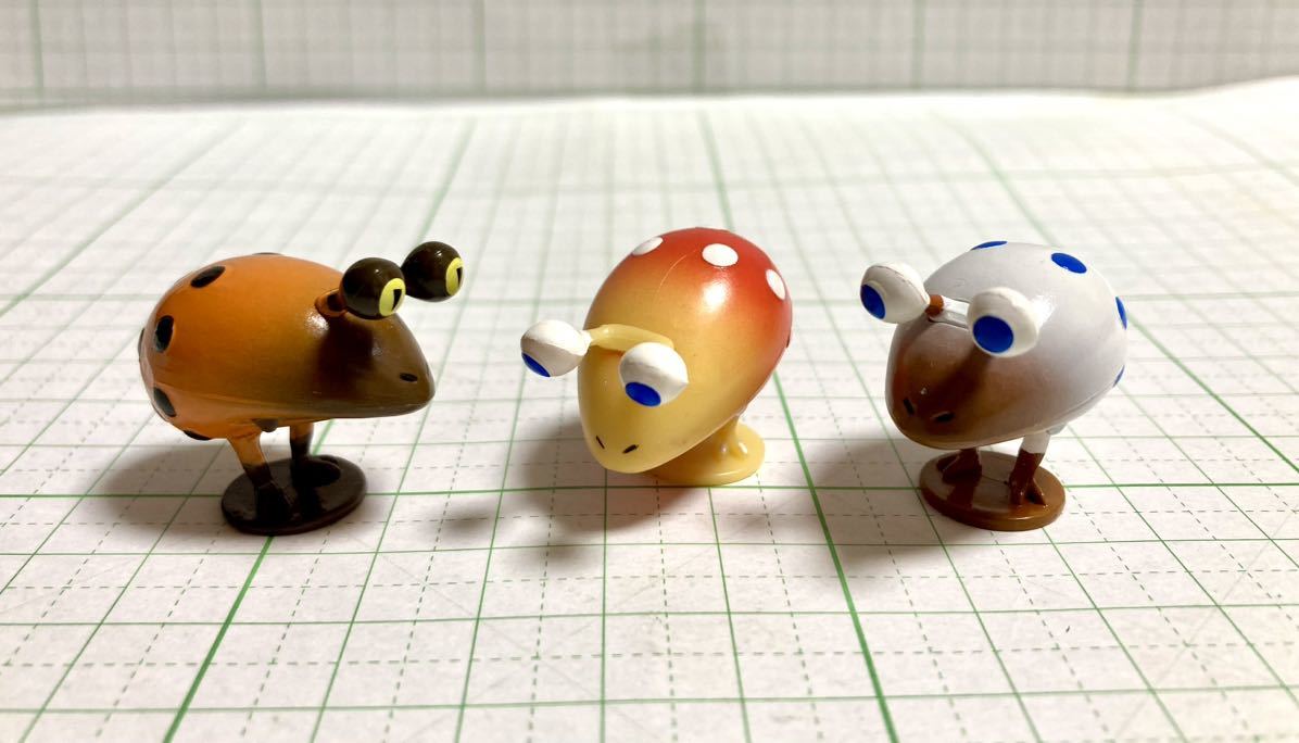 コチャッピー 3体 ② ピクミン コレクション フィギュア 中古 コチャッピー 3体 ② ピクミン コレクション フィギュア 中古