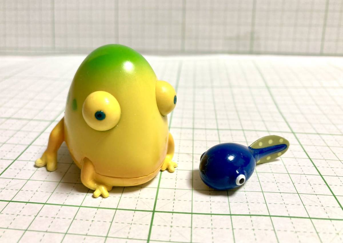 オタマ&イモガエル ② ピクミン コレクション フィギュア 中古 オタマ&イモガエル ② ピクミン コレクション フィギュア 中古