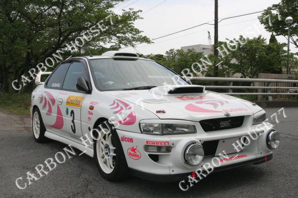 ★SUBARU インプレッサ GC GF WRC型 カーボン エアロ ミラー ドア ミラー 1994-2000《左右ワンセット》☆._画像4