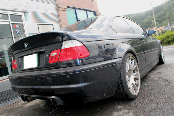 ★BMW E46 クーペ M3 カーボン トランク スポイラー CSL型☆._画像1