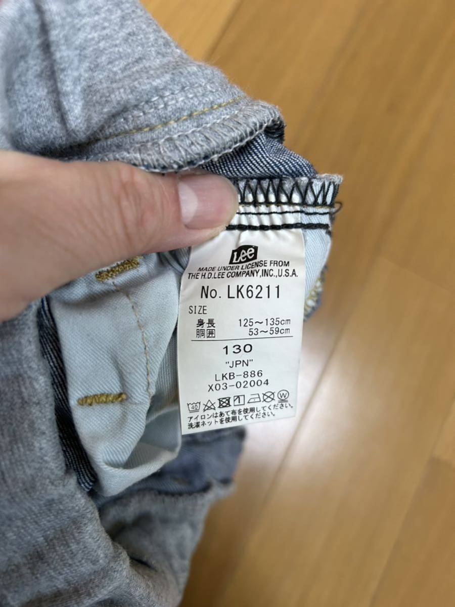 リー デニムパンツ 130センチ　ボトムス キッズ　男の子男子　長ズボン　Lee_画像7