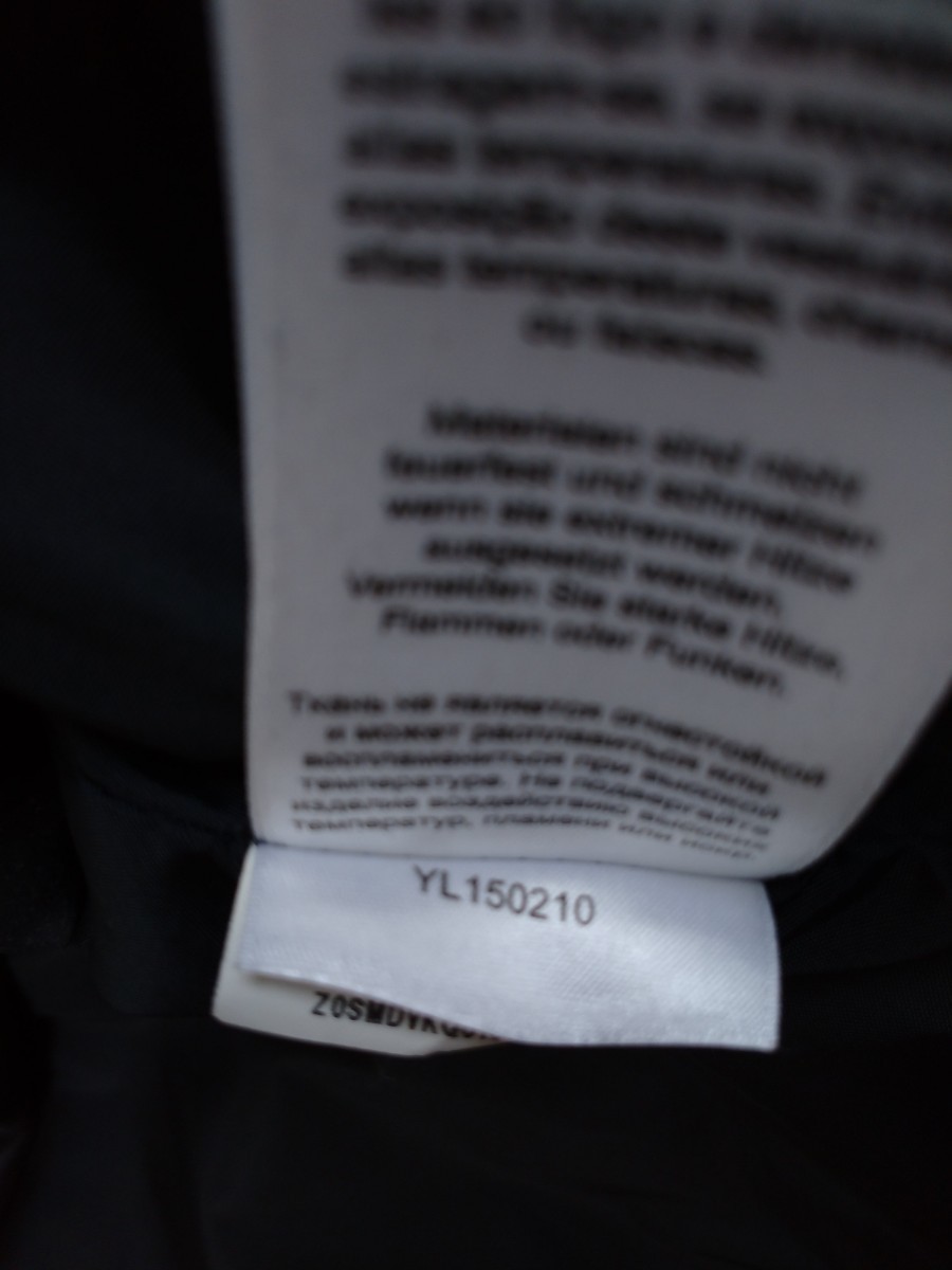 USED コロンビア Columbia ダウンジャケット メンズL ブラック オムニヒート YL150210 _画像9