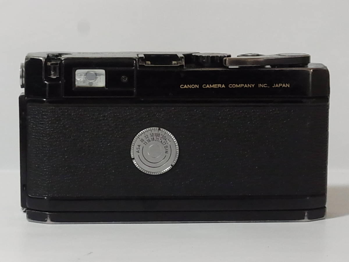 希少 キャノン CANON M39(L39スクリューマウント)レンジファインダー カメラ Canon P ブラックペイント Black Paint ボディNO.706418 CANON_画像3