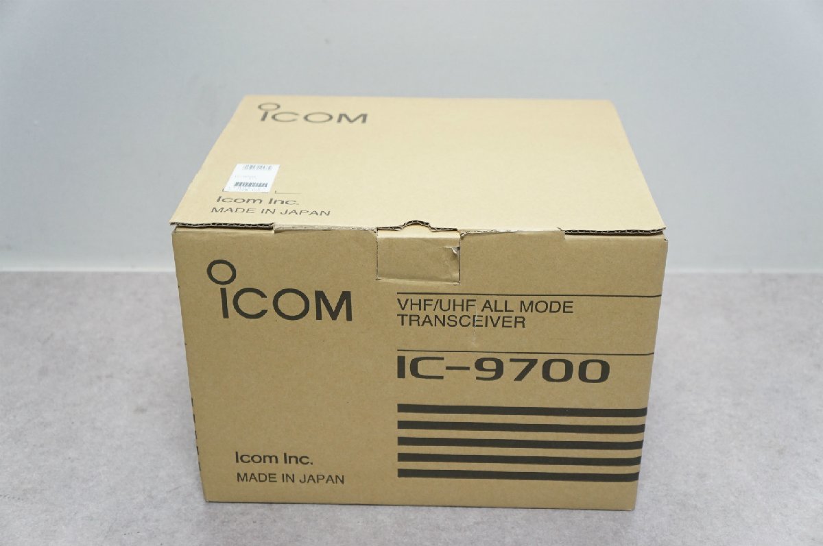 [SK][A4013210] ICOM アイコム IC-9700 VHF/UHF オールモードトランシーバー 元箱、取扱説明書、HM-219 マイク等付き_画像9