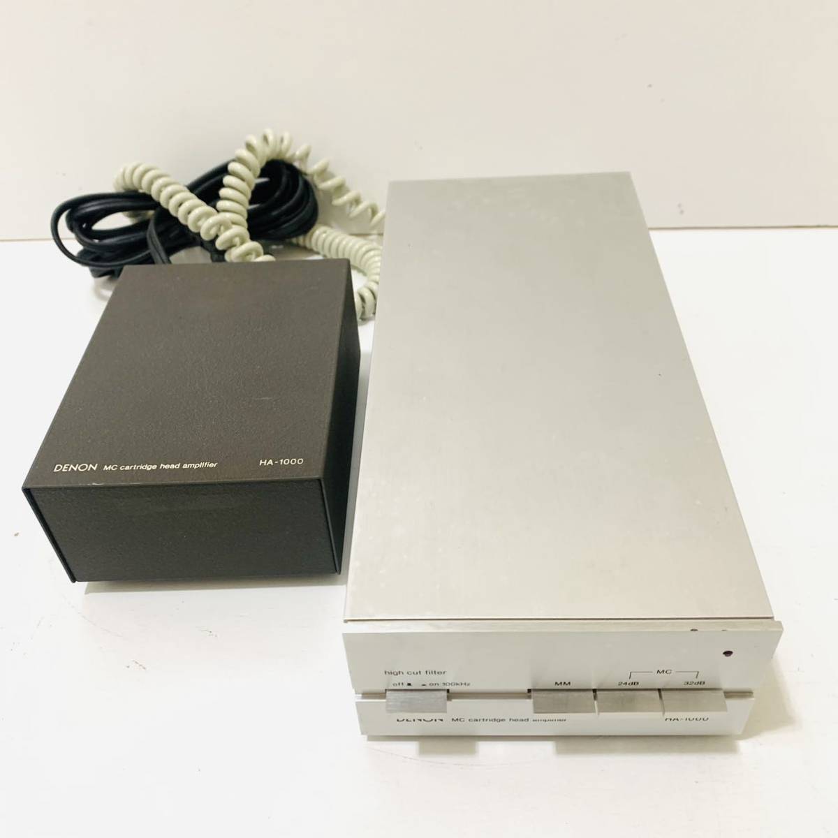 6217 動作確認済み DENON HA-1000 MCヘッドアンプ HA-1000 6217 動作確認済み DENON HA-1000 MCヘッドアンプ HA-1000
