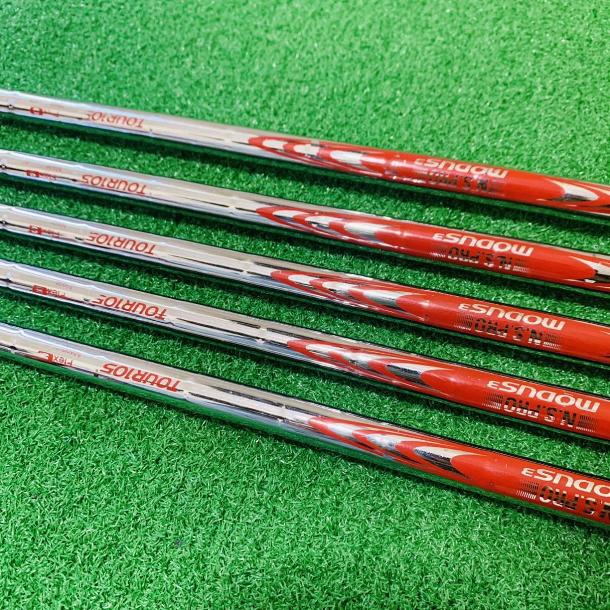 6235 ONOFF FORGED 2019 5本 オノフ 右利き N.S.PRO MODUS3 TOUR105 フレックスS アイアン モーダス　送料無料　匿名配送_画像9