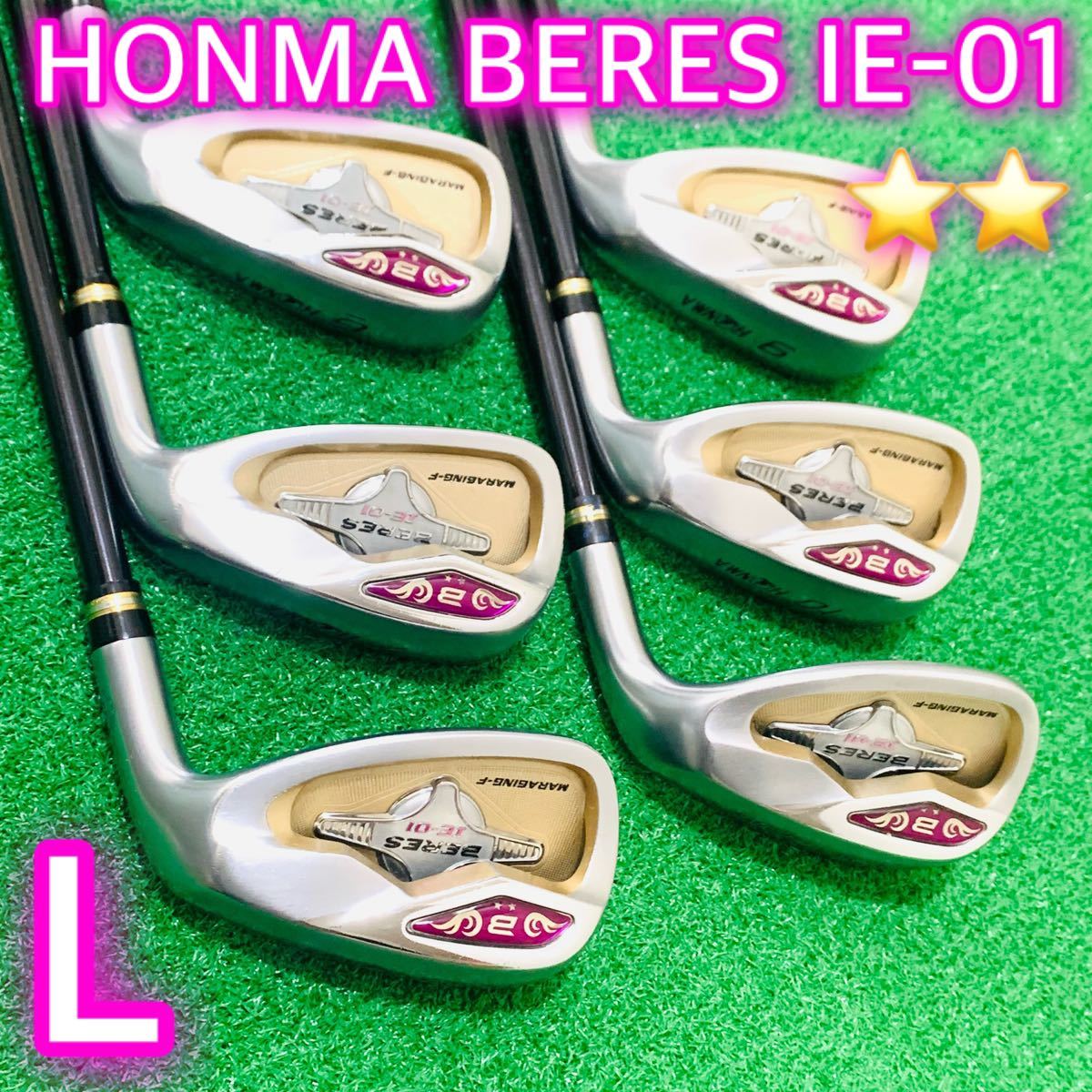 6295 本間ゴルフ BERES IE-01 2スター レディース アイアン 6295 本間ゴルフ BERES IE-01 2スター レディース アイアン