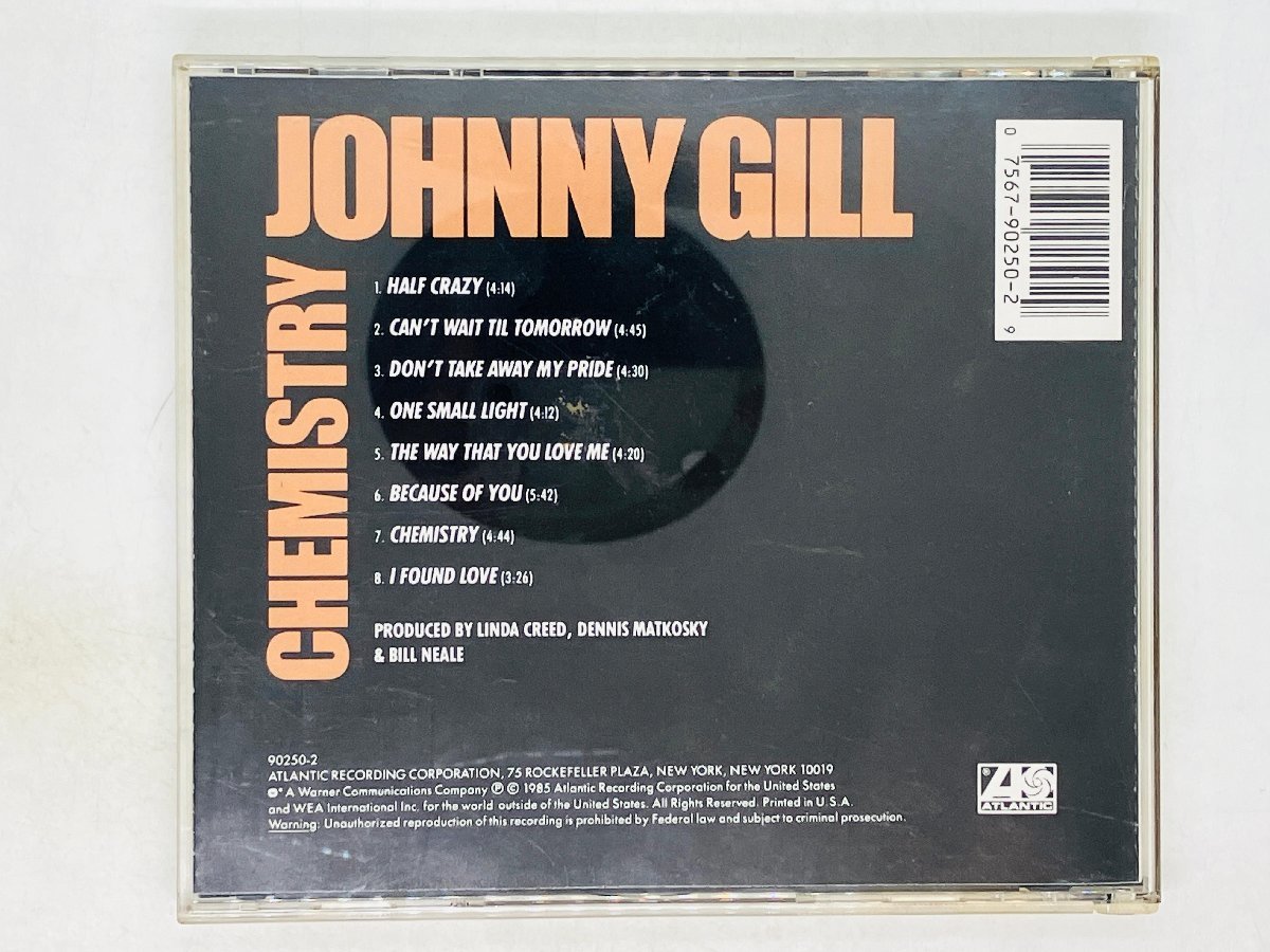 即決CD JOHNNY GILL CHEMISTRY / ジョニー・ギル / 7 90250-2 T03_画像2