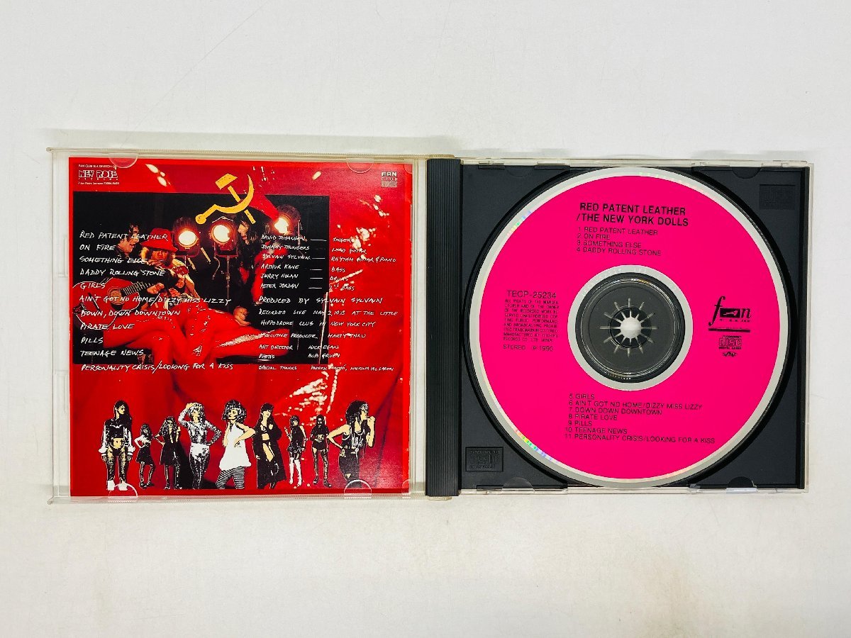 即決CD ニューヨーク ドールズ レッド パテント レザー / THE NEW YORK DOLLS RED PATENT LEATHER / 帯付き TECP 25234 Z51_画像3