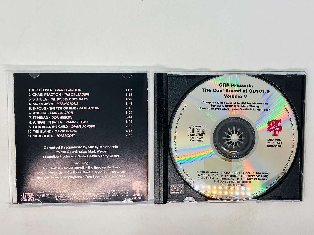 быстрое решение CD GRP Presents The Cool Sound Of CD 101.9 Volume V / GRD-8826 Z27