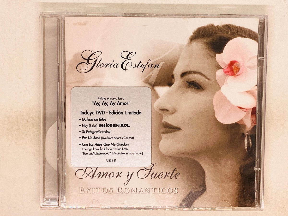 即決CD GLORIA ESTEFAN グロリア・エステファン / AMOR Y SUERTE / ラテン アルバム X19_画像1