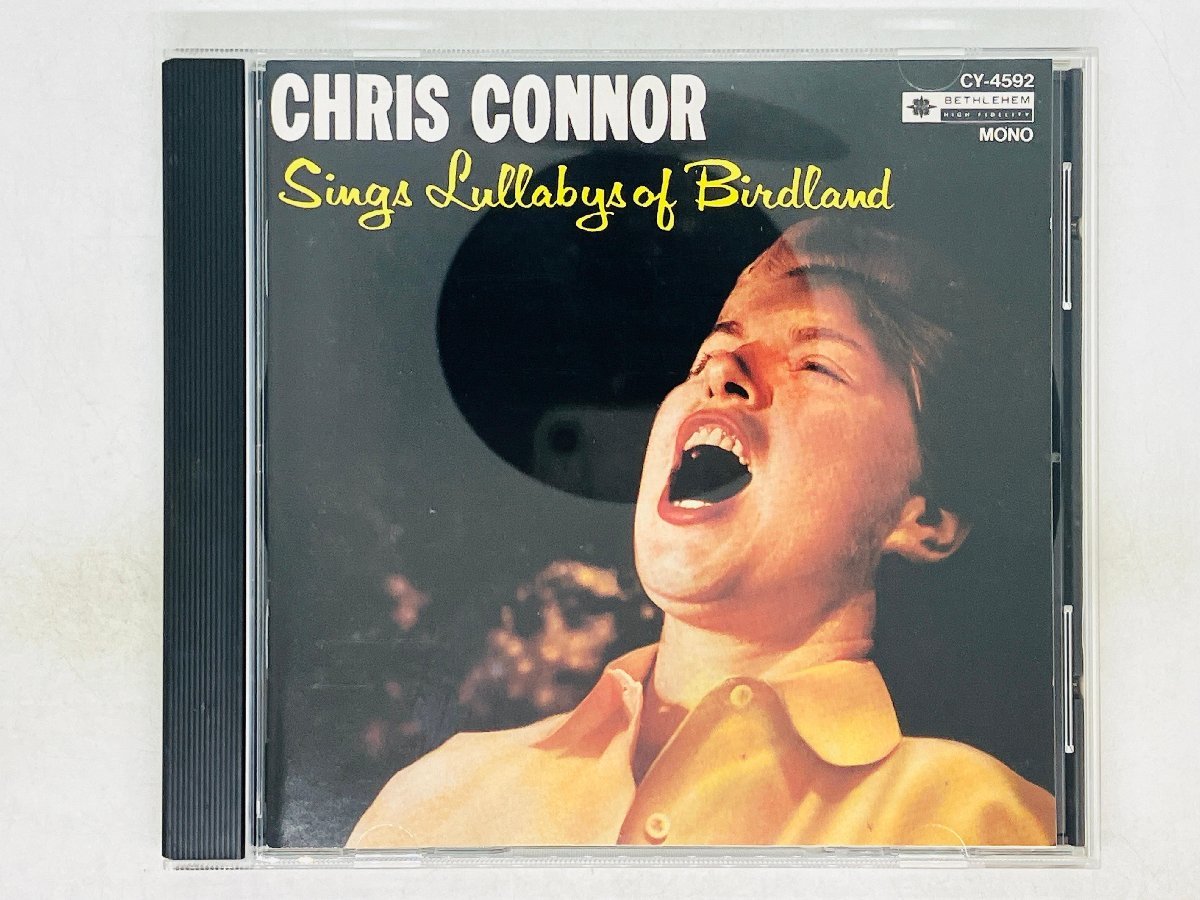 即決CD CHRIS CONNOR SINGS LULLABYS OF BIRDLAND / クリス・コナー バードランドの子守唄 CY-4592 X24_画像1