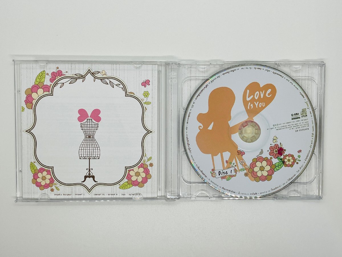 即決2CD アジア盤 Love is you / アルバム ２枚組 スリーブ付き G-0554008 Z62_画像3