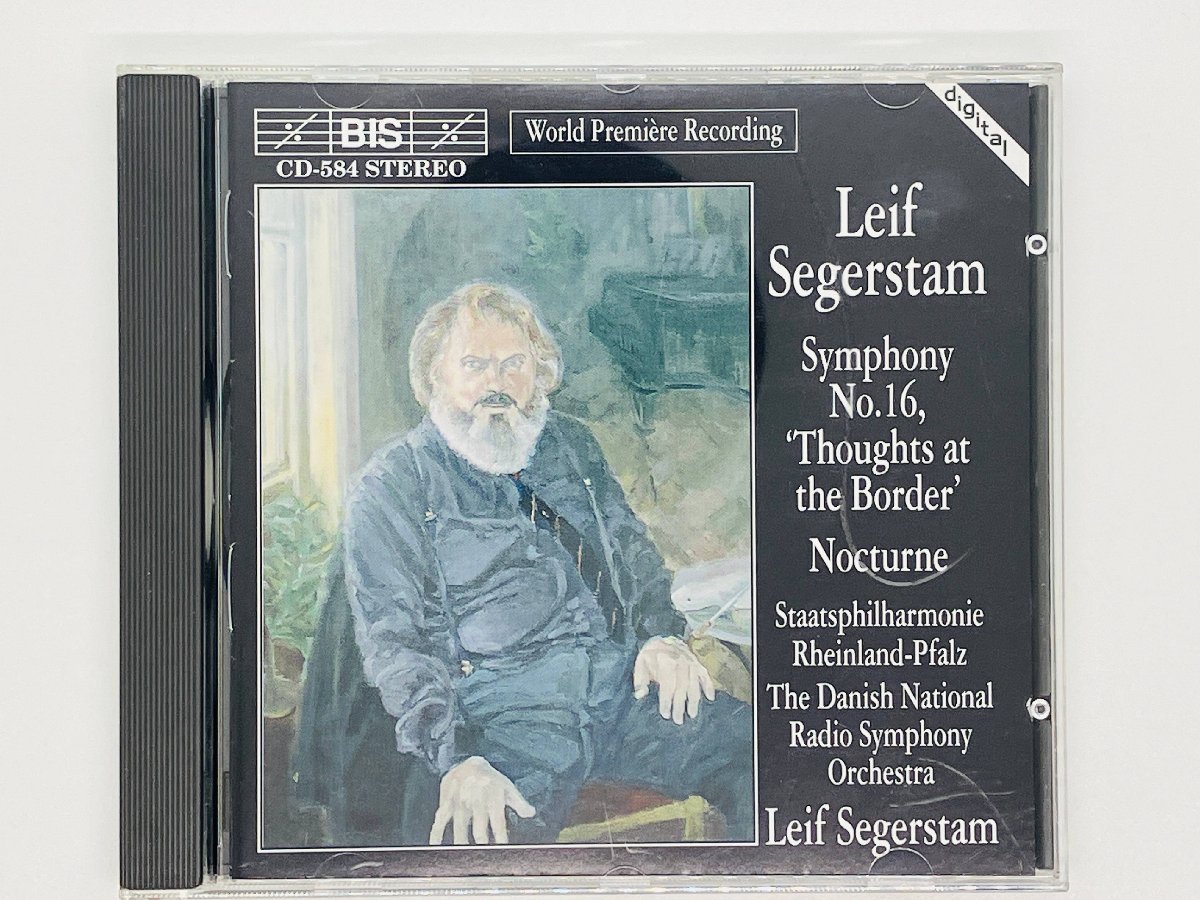 即決CD オーストリア盤 Segerstam Symphony No 16 Nocturne Leif Segerstam / BIS 584 X27_画像1