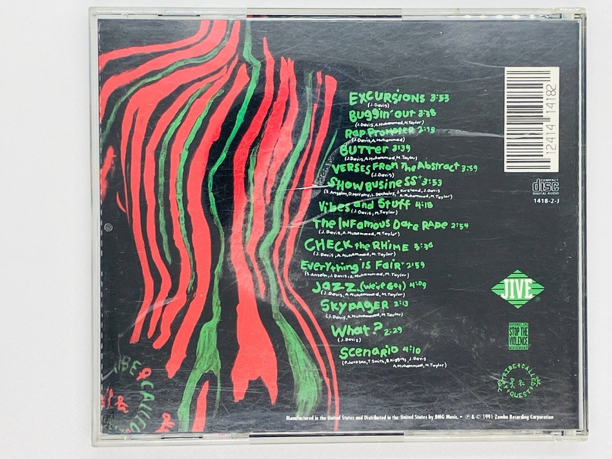 即決CD A Tribe Called Quest The Low End Theory / ツメカケ 1418-2-J X27_画像2