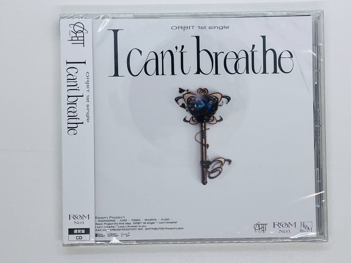即決CD 未開封 (キズあり) オルビット ORβIT / I can't breathe / 帯付き PLCD0023 Y15の画像1