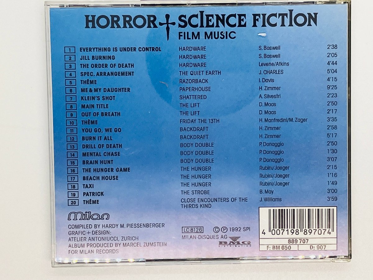 即決CD オーストリア盤 Horror And Science Fiction Film Music / EVERYTHING IS UNDER CONTROL / 889 707 Y11_画像2