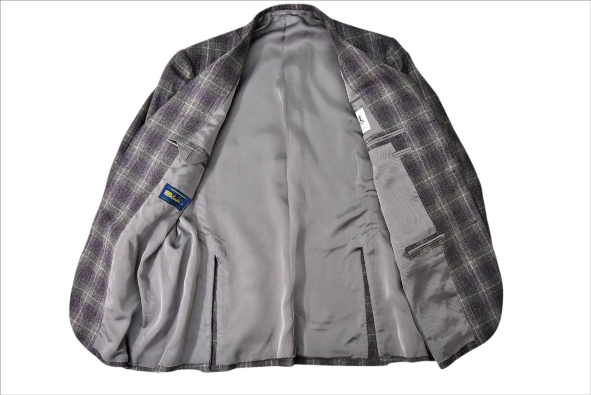  top class order [STRASBURGO/ -stroke lasbrugo]×.[Caccioppoli] company manufactured flannel suit 52 XL degree 