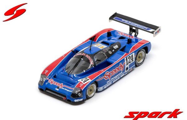 ★☆スパーク 1/43 S7318 Argo JM19C No.124 24H Le Mans 1988 P-F.Rousselot - J.Messaoudi - J-L.Roy☆★_画像1