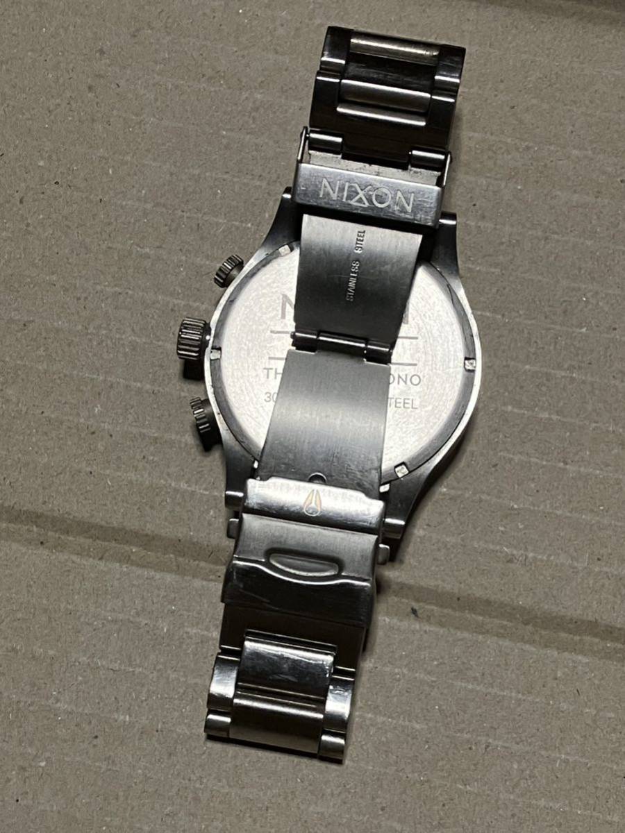 NIXON 51-30 CHRONO ニクソン クロノグラフ 腕時計 中古品の画像4