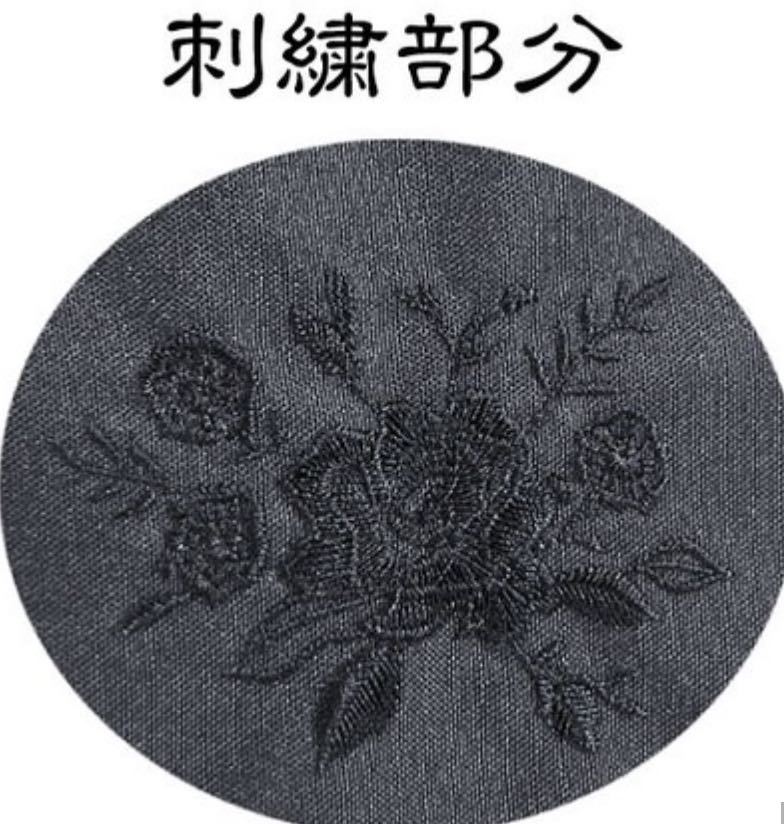 冠婚葬祭　法事　ブラック　刺繍　フォーマルバッグ　トートバッグ　卒業式　入学式　袱紗　ふくさ付き　バッグ_画像4