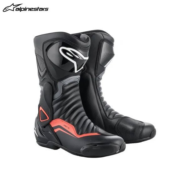 アルパインスターズ SMX 6 V2 ブーツ 1130 BLACK GREY RED FLUO[EU43/27.5cm] ALP8033637936604