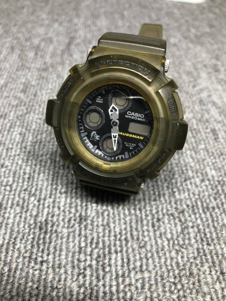 CASIO カシオ G-SHOCK Gショック AW-570 GAUSSMAN/ガウスマン MEN IN SMOKE/メンインスモーク 腕時計_画像1