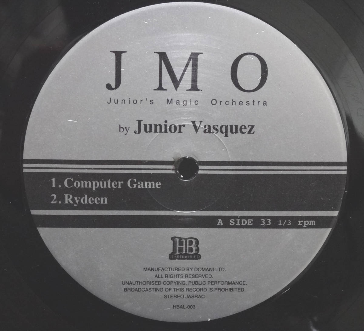 Junior Vasquez - JMO (Junior's Magic Orchestra)/HBAL-003_画像4