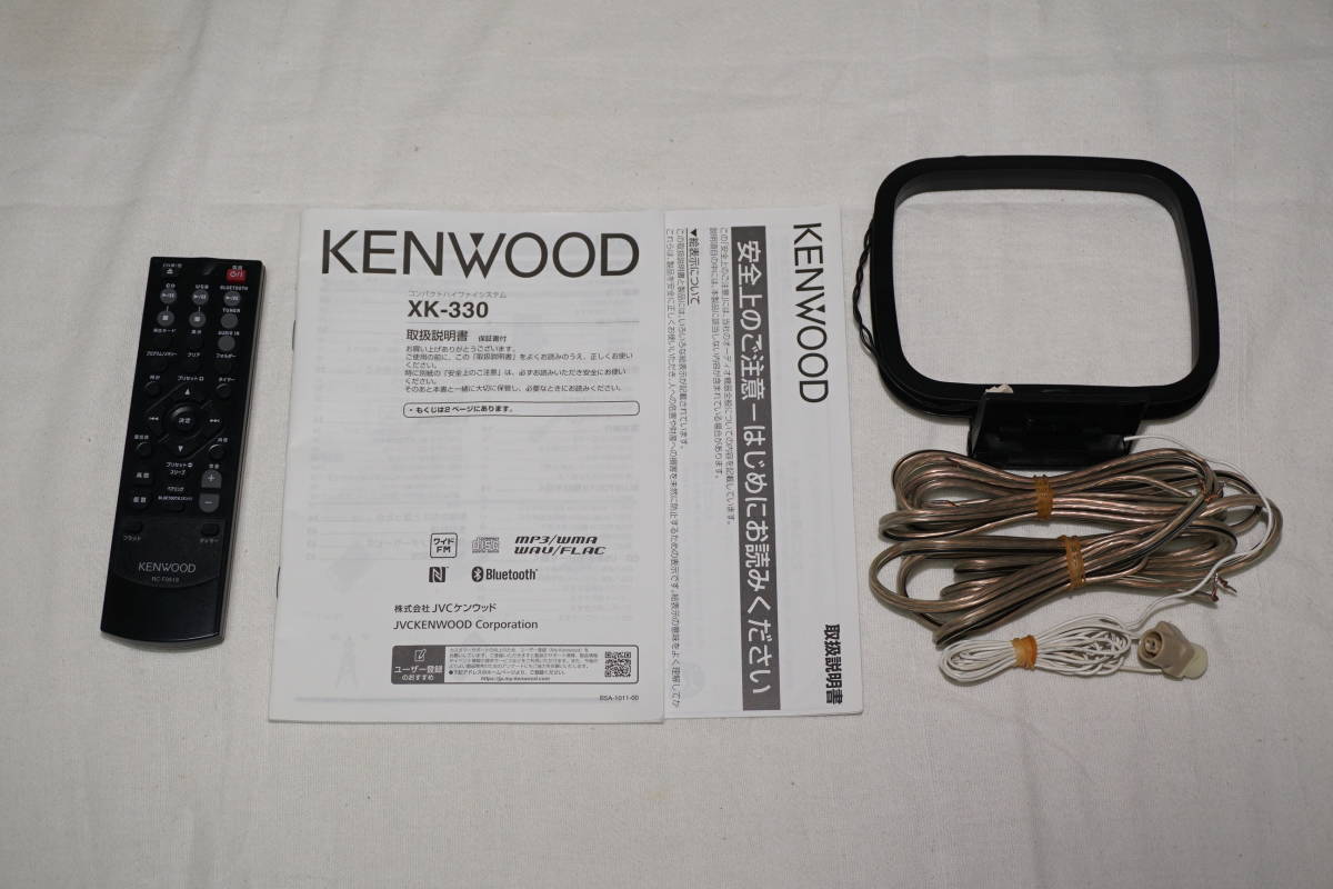 ★　KENWOOD　ケンウッド　★　Kシリーズ　Bluetooth 対応　システムコンポ　難あり　【 KX-330 】_画像3
