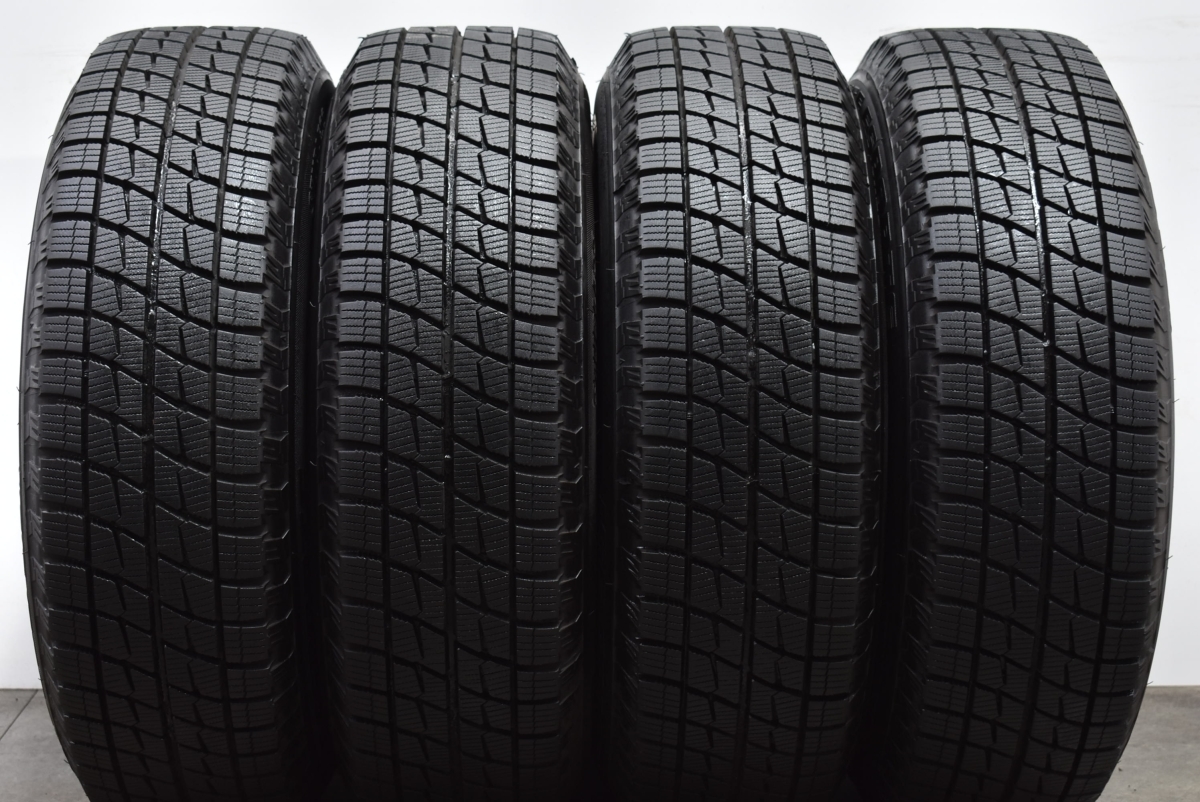 【美品 バリ溝】LEBEN 14in 5.5J +45 PCD100 アイスエスポルテ 185/70R14 ヤリス ヴィッツ ノート フリード フィット ミラージュ 即納可_画像8