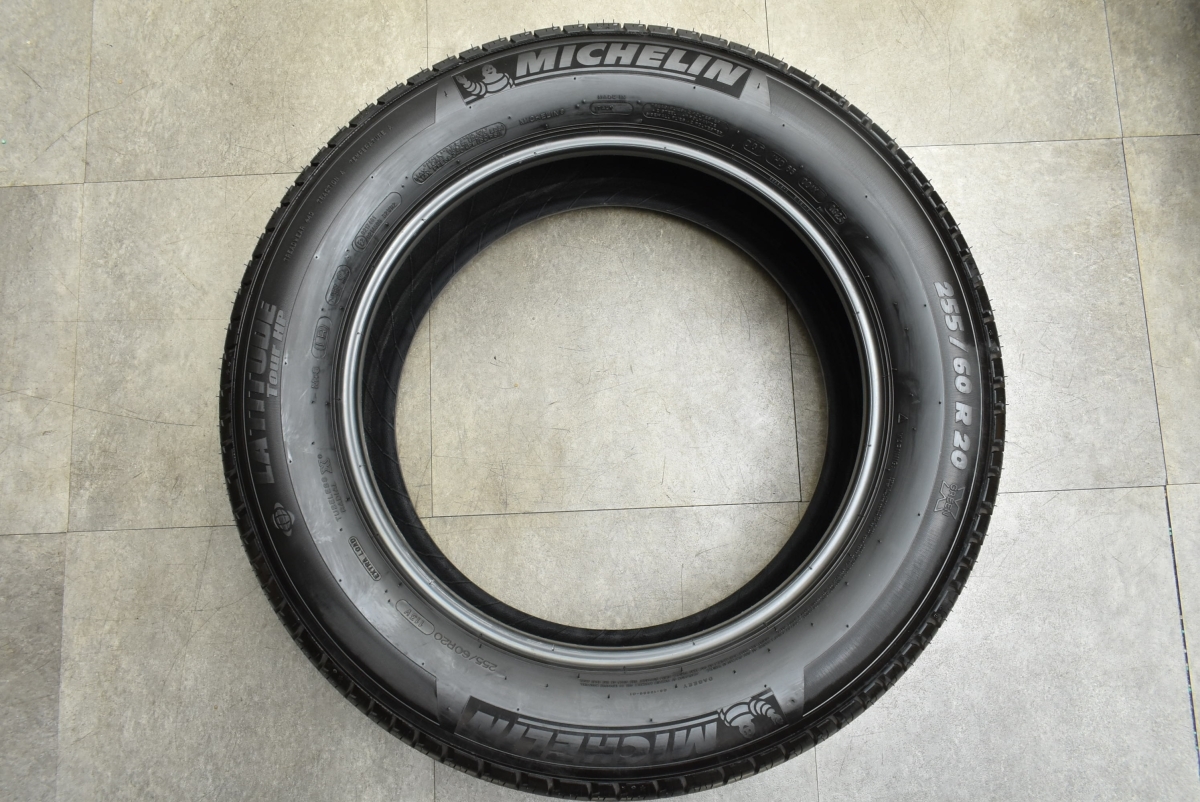 【2023年製 バリ溝 LR承認】ミシュラン ラティチュード ツアー HP 255/60R20 4本 ランドローバー ディフェンダー MICHELIN LATITUDE TOUR_画像4