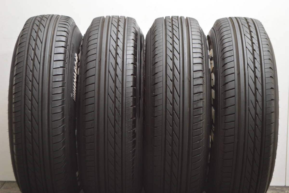 【カスタム用に】TSW デイトナ 15in 7J +15 PCD114.3 グッドイヤー イーグル #1 ナスカー 195/80R15 パジェロミニ テリオスキッド 美品_画像8