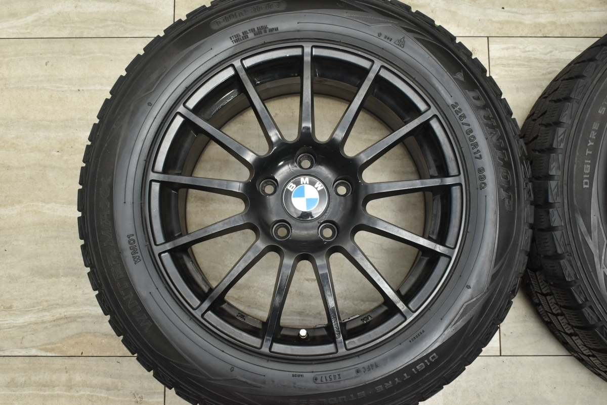 【BMW F25 X3  оригинальный  размер  】Weds IRVINE F01 17in 7.5J +35 PCD120  Dunlop  ... WM01 225/60R17 F26 X4  быстрая доставка  возможно 
